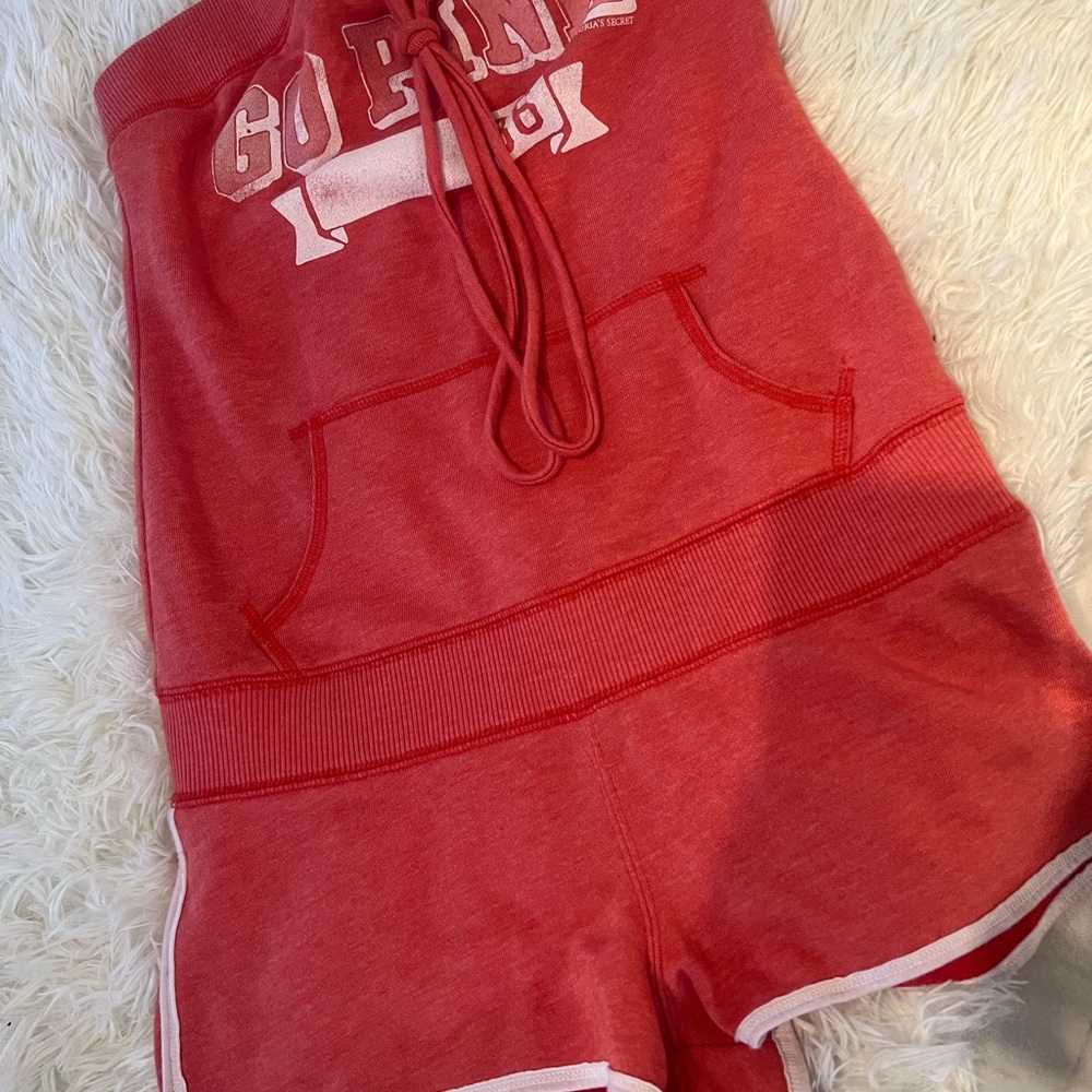 PINK Victoria's Secret Red Athletic Shorts